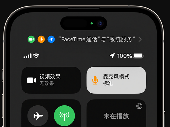 礼县苹果授权维修网点分享iPhone在通话时让你的声音更清晰 