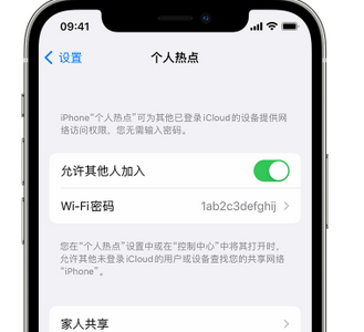 礼县apple服务站点分享iPhone上个人热点丢失了怎么办 