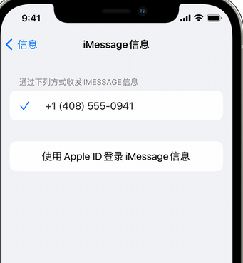 礼县apple维修iPhone上无法正常发送iMessage信息 