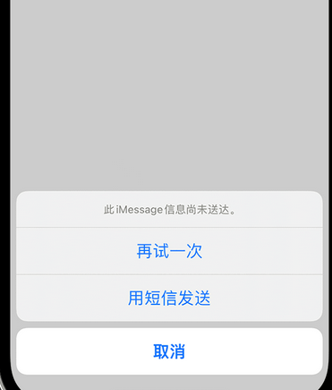 礼县apple维修iPhone上无法正常发送iMessage信息